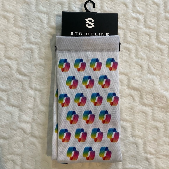 NWT Microsoft CoPilot Logo Socks By Strideline One Size Fits Most - Picture 1 of 4